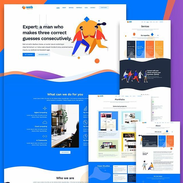 pixelcool's tweet photo. Web Agency: New Wordpress Theme made with ColibriWP (no #8). Soon coming to PRO list of templates to choose from.
#colibriwp #extendthemes #extendstudio #wordpress #wordpresswebsite #wordpressdesigner #wordpressthemes #wordpressbuilder #website #creative… https://t.co/2pAqISKH1P https://t.co/AxG8rHF2oU