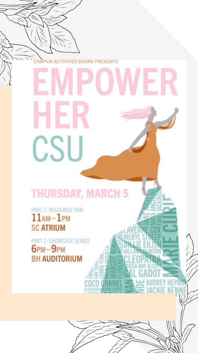 Today! Stop by and support CABs Event !