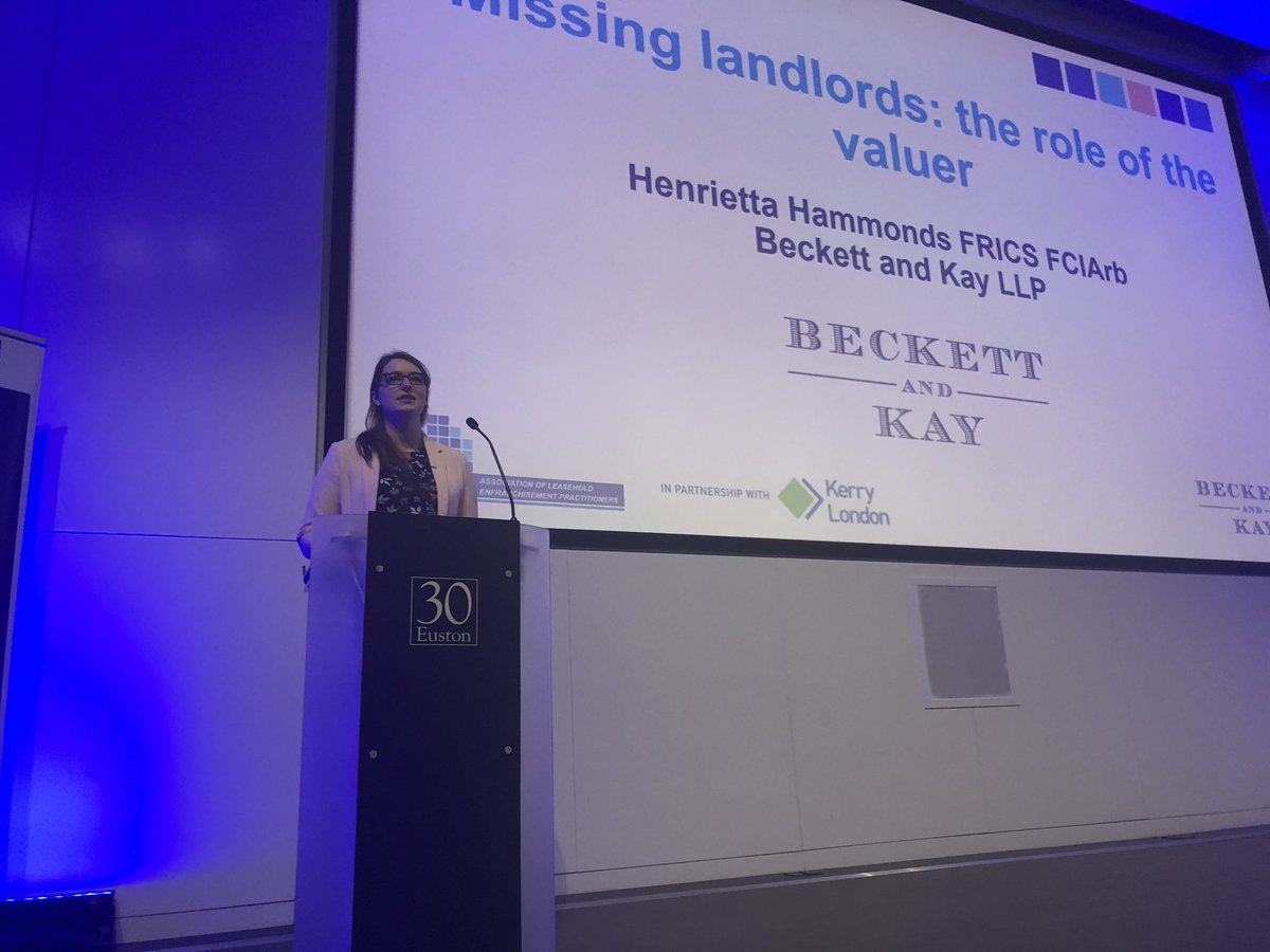 section42's tweet photo. Henrietta Hammonds of @BeckettandKay talks us through the role of the valuer @ALEPofficial @BishopandSewell #ALEPlecture https://t.co/ulo9yule6F