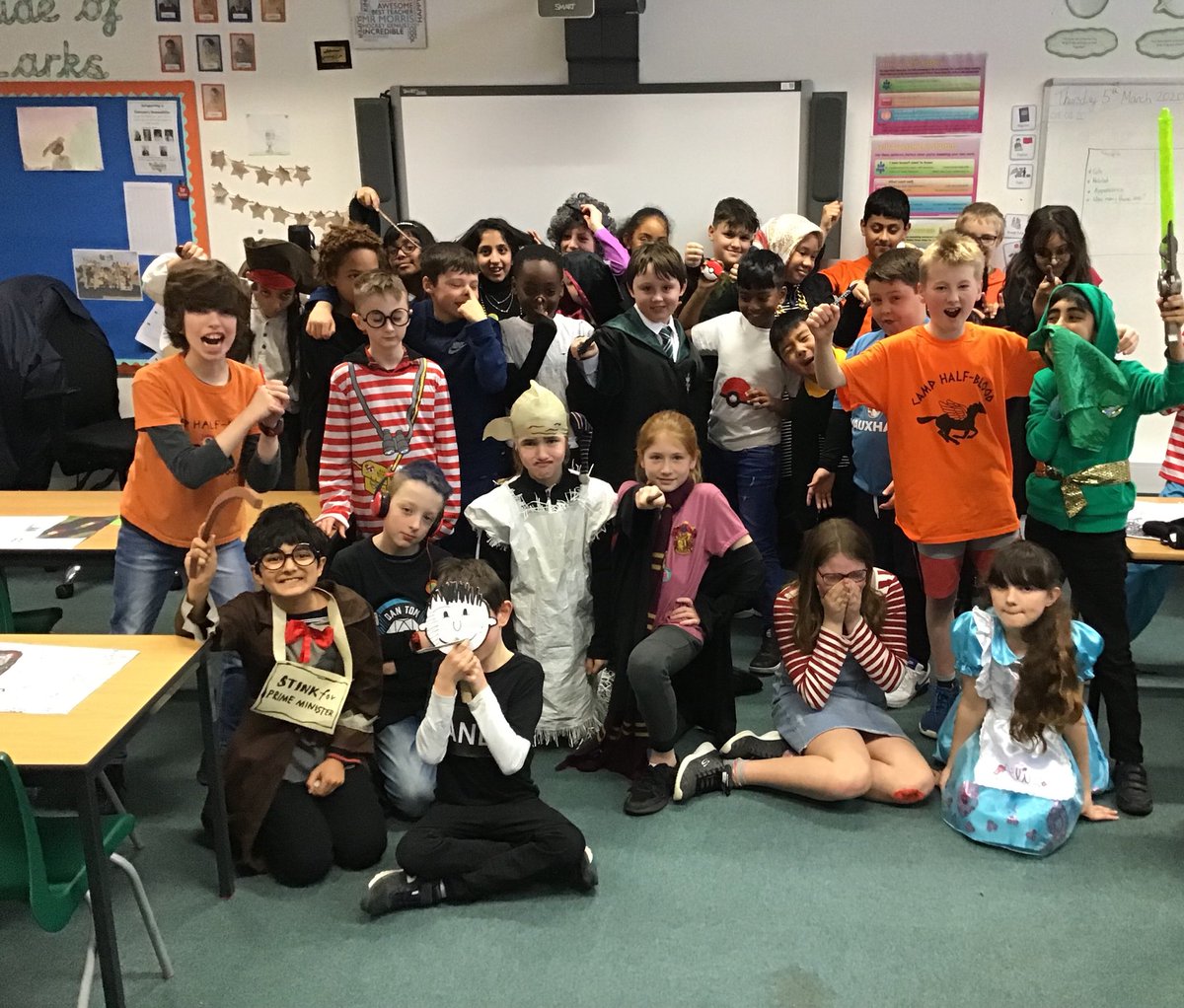 larksMPS's tweet photo. We have had a wonderful world book day learning about tales from around the world! @EnglishMPS_  #WorldBookDay https://t.co/oR8o9PTmWp