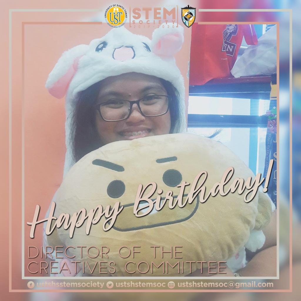 ustshsstemsoc's tweet photo. As your own future sweeps towards you, may you continue to chase your dreams even though the roads you walk on burn fearlessly. Defy their radiance and tame their heat, for calmness awaits you at the end of your journey. 

Happy 18th birthday!

#Master
#Layouterist
#STEMCakes https://t.co/OnsQmJUODS