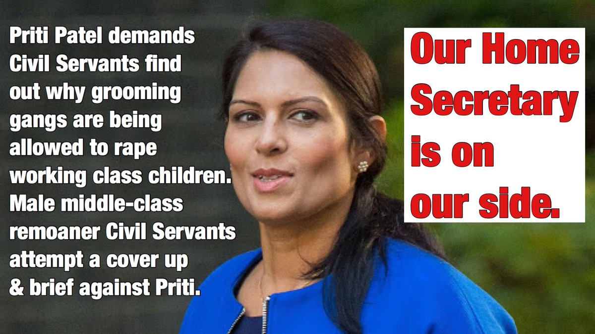 The bullying of Priti Patel in the media &amp; house of commons is disgraceful, one after another Liebour bullies stand up &amp; condemn Priti based on hearsay.
The very same people that got hysterical about the word humbug.
IT IS TARGETTED ABUSE