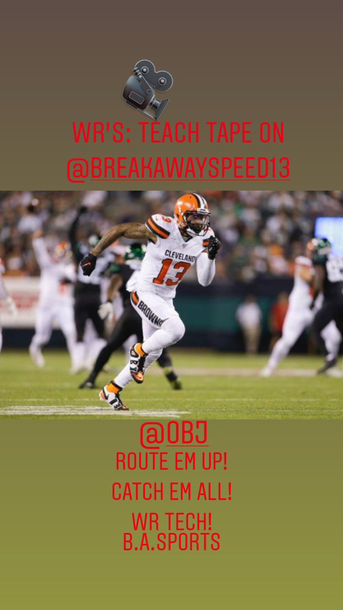 breakawayspeed2's tweet image. WR:’s Check Out Our Last Post On Our IG:@breakawayspeed13 good stuff! #LetsBeGreat #RouteEmUp #CatchEmAll #WRTech #B.A.Sports @obj