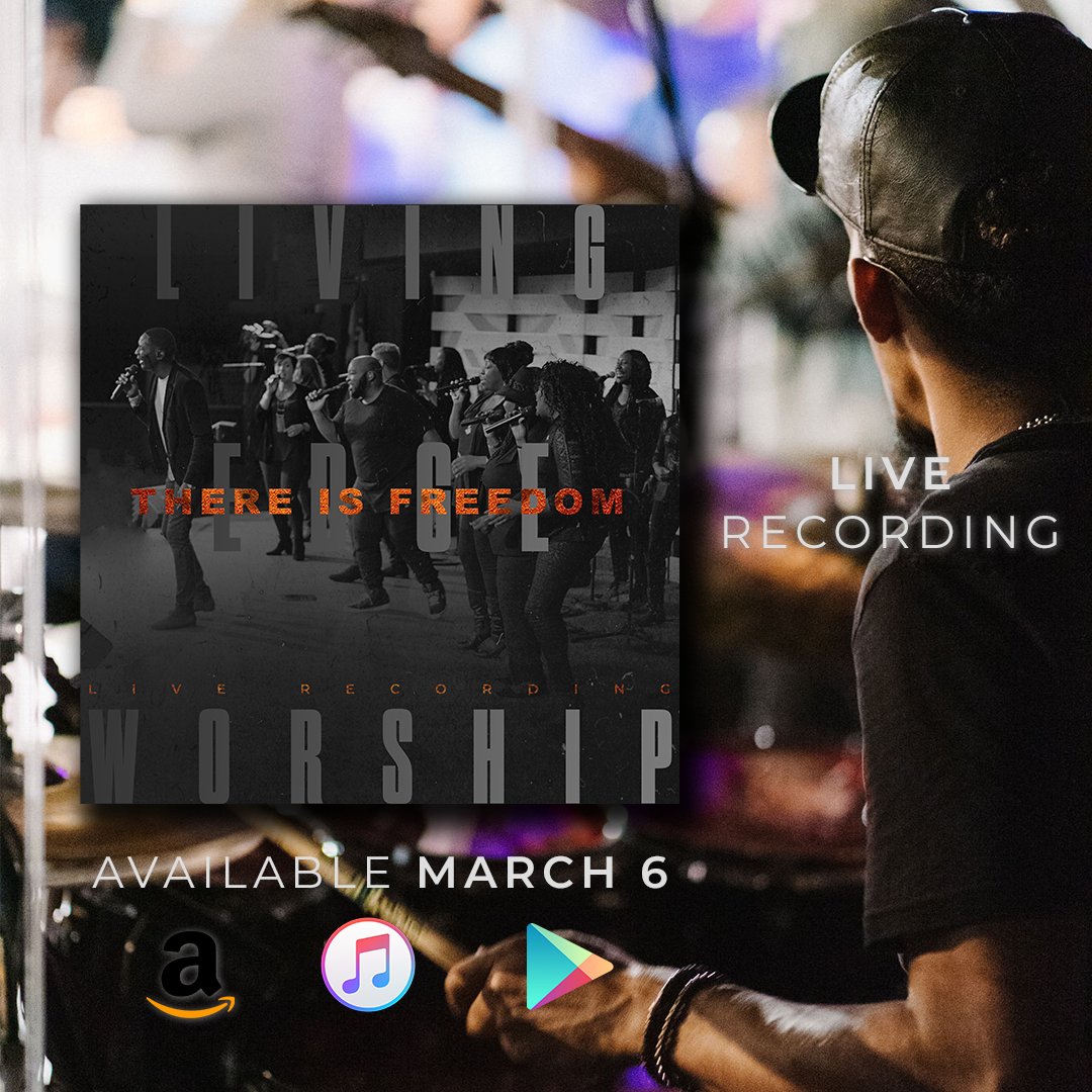Yth_LivingEdge's tweet photo. LIVE ALBUM IS DROPPING TOMORROW!!!! 🔥'There Is Freedom' will be available tomorrow wherever you listen to music 🎧🎵🙌
@livingedgeworship
@cotleorlando
#ThereIsFreedom #livealbum #worship #music https://t.co/Ai9Eg8ui9k