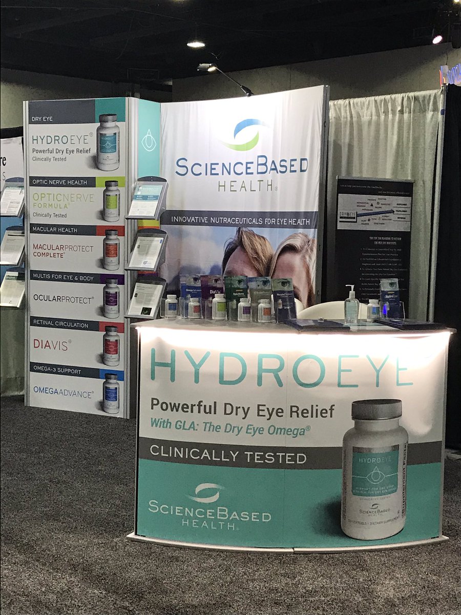 The booth is open! #SECO2020 #ScienceBasedHealth #HydroEye #Booth #1533
<a href="/zacdenning1/">Zac Denning</a> @pismoeyedoc <a href="/drwhauser/">Dr. Whitney Hauser</a> <a href="/drjerrbear/">Jerry Robben</a>