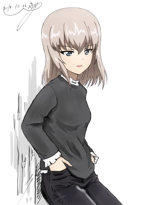 逸見エリカ殿、お誕生日おめでとう!過去絵でお祝い
#逸見エリカ生誕祭
#逸見エリカ生誕祭2020 