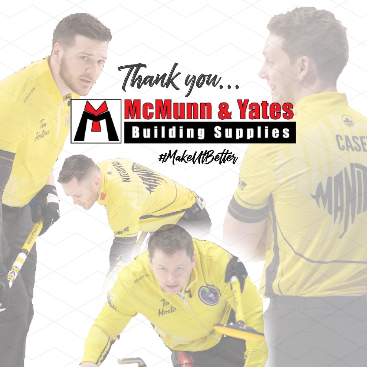 Team Carruthers (@teamcarruthers) on Twitter photo With the championship pool starting today, we want to thank <a href="/McMunnandYates/">McMunn and Yates</a> for their loyal support of our team this season!
mcmunnandyates.com
They are all about family, started by two families in 1971. And we’re lucky to have them in our #curling fam.
#MakeItBetter 👏 With the championship pool starting today, we want to thank <a href="/McMunnandYates/">McMunn and Yates</a> for their loyal support of our team this season!
mcmunnandyates.com
They are all about family, started by two families in 1971. And we’re lucky to have them in our #curling fam.
#MakeItBetter 👏