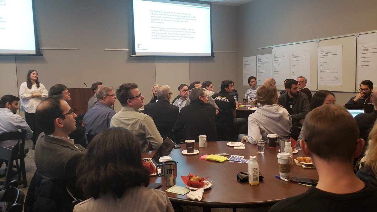 NSacun's tweet photo. It's a sold out event! #factory6ix will help companies accelerate product development and commercialization @ReMAP6 @MaRSDD @GBCollege @cityoftoronto https://t.co/xSqK12lnhk