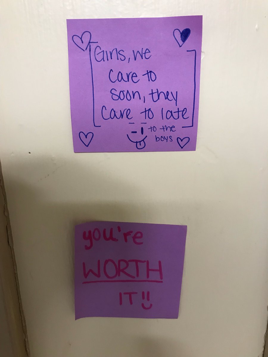 NFTALKS:  Wellness Week with Herren continues at our New Fairfield public schools. Kindness coins and sticky note affirmations are all around our schools!!! 
 #nftalks #nfprevents #nfrebelstrong #noonestrugglesalone #WWWH2020 #beyoulivewell #nfhsrebels 💜☮️