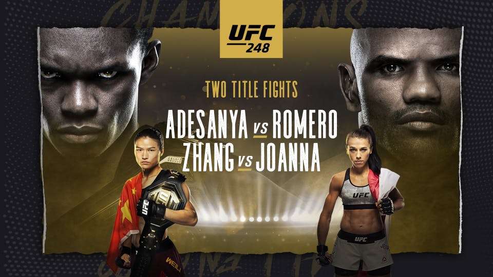 StreamLoma's tweet photo. Adesanya vs. Romero live stream: how to watch UFC 248: Adesanya-Romero tonight’s big fight from anywhere. How to Watch UFC 248 live online Broadcast

Live Here - https://t.co/lBo1kRhX0x

#AdesanyaRomero
#UFC248 #LiveStream
#PPV #Fight #TMobileArena
#espn #MMA #Game #Broadcast https://t.co/7Y7EqRnkMR