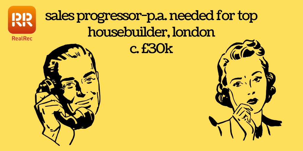 It's not often the opportunity arises to work with these guys so if you're very strong on admin and have #property experience this could be for you. If you're already a strong #sales progressor then connect with me TODAY before this one goes... #housebuilding #London #legals