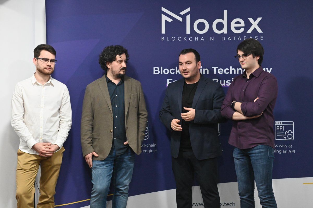 modex_tech's tweet photo. (1) Last night's edition of #ModexTalks was filled with enthusiasm and positive energy. The stage was taken by our special guest speaker, Cornel Amariei, founder and inventor of .lumen, and Mihai Ivascu, CEO of #Modex. https://t.co/nljBSX6b7t
