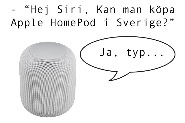 SmartHemGuiden's tweet photo. Finns Apple HomePod att köpa i Sverige? Ja...och nej. Läs mer här om hur du kan bli en av de första att ha en Apple HomePod i Sverige: https://t.co/yMqG6xV5xa

#apple #homepod #smartahögtalare #automatisering #siri #smartahem https://t.co/IjgDTde7E1