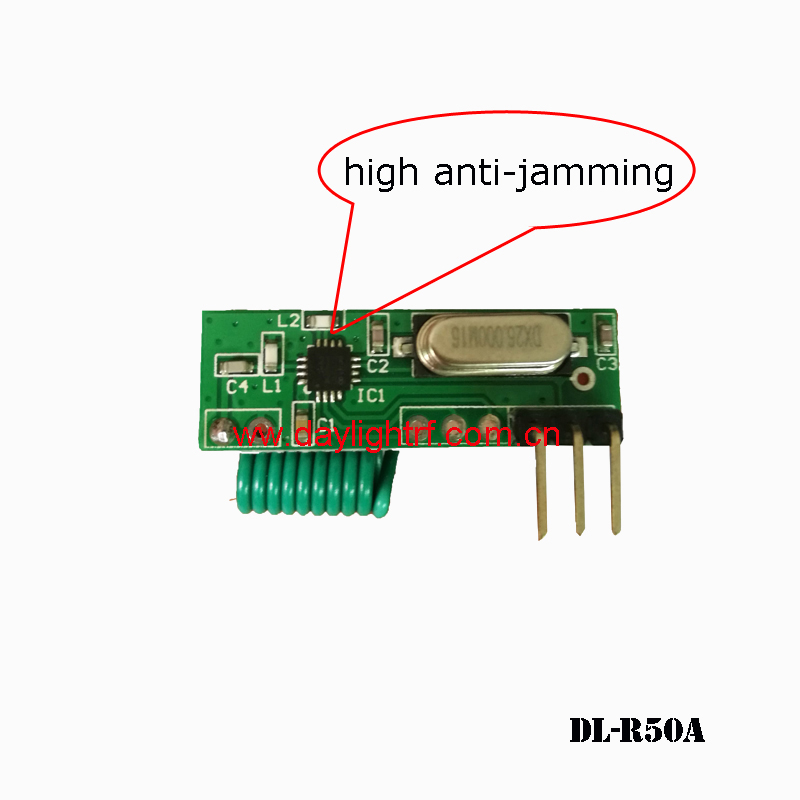 daylight2019's tweet image. For an instant, Wireless receiver module with high anti-jamming capability and narrow bandwidth DL-R50A will be the one you decides to buy. #wirelessremotecontrolswitchboard #rfreceiver #433mhzrfreceiver