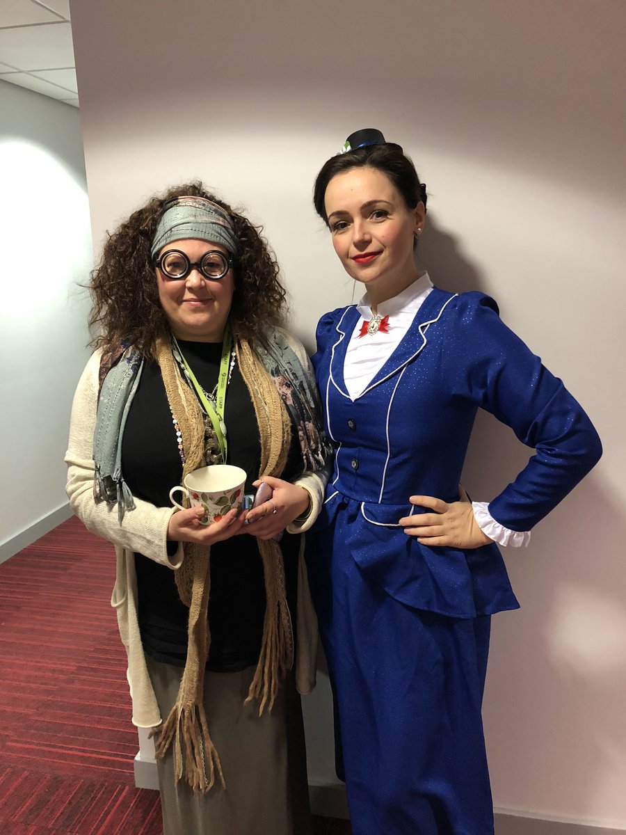 OfficialNUSA's tweet photo. Ok Ok Mrs Jones wasnโt the only one celebrating WBD. Lots of fun at NUSA today celebrating literature #staffdressup #WBD2020 #WorkhardBekind https://t.co/XwGxEj4SW7