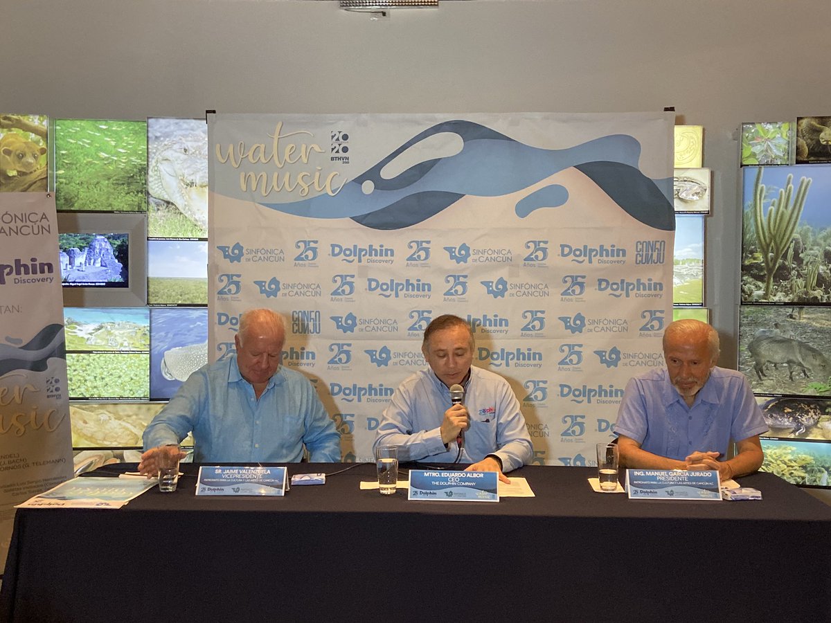 “La Sinfónica de Cancún es una obra social” -Lic. Albor-

En conferencia de prensa con <a href="/dolphindiscESP/">Dolphin Discovery</a>