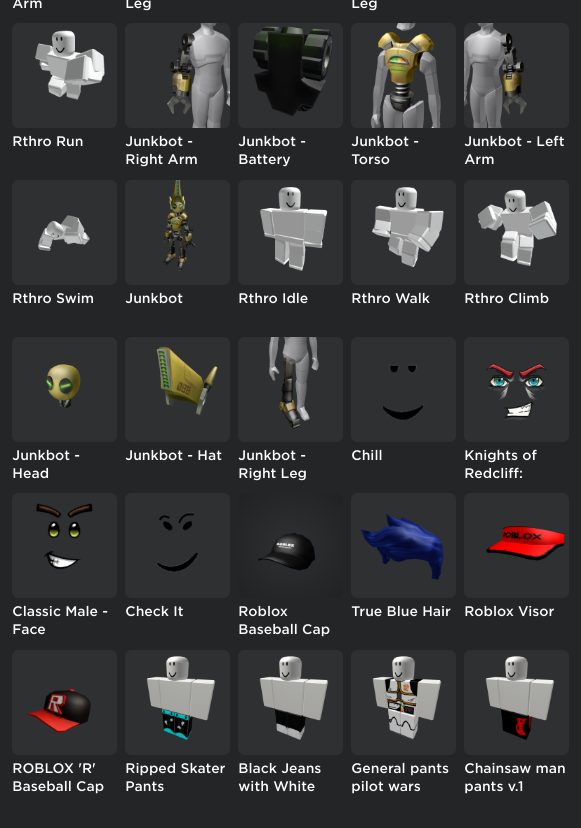 Chainsaw Man Pants Roblox