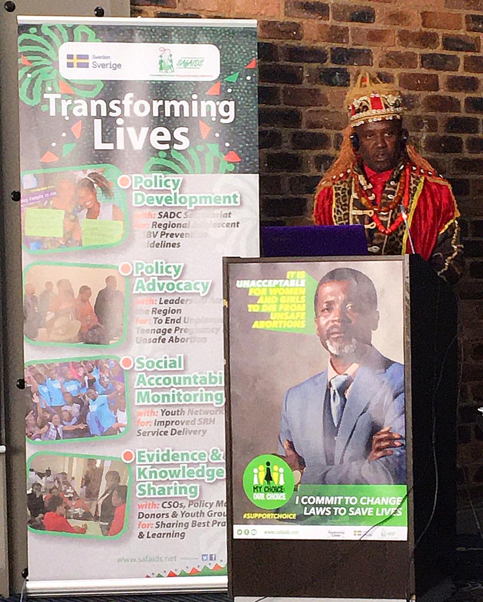 Part 1: SAfAIDS Regional Campaign My Choice, Our Choice on Ending Unsafe Abortions among AGYW launched with Traditional Leaders, Religious Leaders &amp; African Monarchs from 16 SADC MS; as Allies safeguarding well-being &amp; dignity of AGYW #SupportChoice #SRHR <a href="/SwedeninZM/">Sweden in Zambia 🇸🇪</a> <a href="/SEswatini/">SAfAIDS Eswatini Country Office</a>