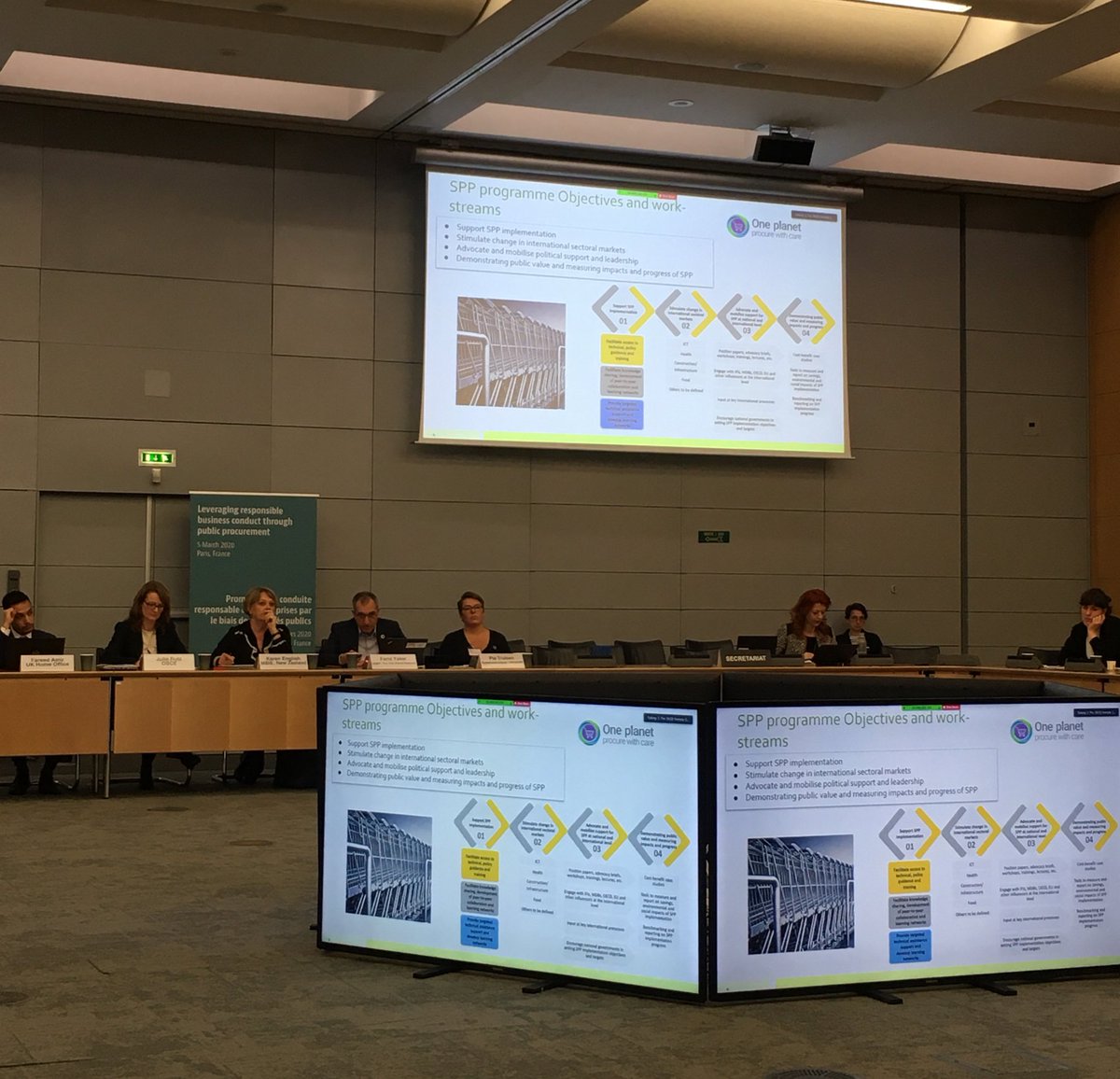 Collaboration is key for sustainable procurement and is at the heart of our programme. However it requires resources and effective governance processes to succeed - sharing experiences at OECD Seminar #procurewithcare #SDG12 #agenda2030