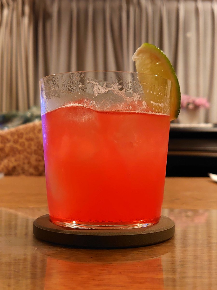 Saito 沼 V Twitter 久しぶりにノンアルコールだけど自作カクテル クランベリージュース 30ml ライムジュース ml ストロベリーシロップ 1 2tsp トニックウォーター 適量 カットライム 1個 クランベリー中心に ライムの酸味とストロベリーの甘みが感じられる