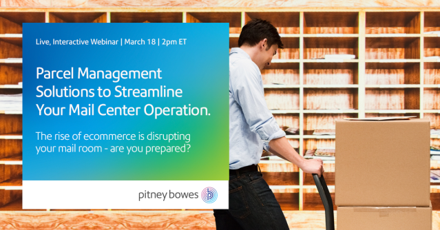 stephben12's tweet photo. The rise of #ecommerce is disrupting your mail room — are you prepared? #PBemp https://t.co/2gFuIpZqbS https://t.co/yS7RS7c0c6