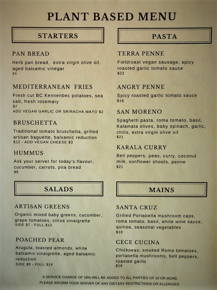 Did you know that Cimo Mediterranean Grill has a fully plant based menu??? (they still have their 'regular' menu too)

Try it out this weekend!