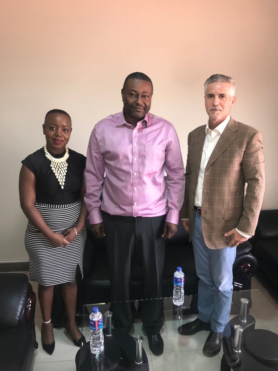 Regional Rep. of the UN High Commissioner for Human Rights in W/Africa, Andrea Ori of <a href="/ONU_Droits_BRAO/">ONU Droits de l'Homme - Afrique de l'Ouest</a>
pays a courtesy call on the <a href="/NHRCGambia/">NHRC of The Gambia</a> Chairperson
#partnership 
#buildinghumanrightsbridges