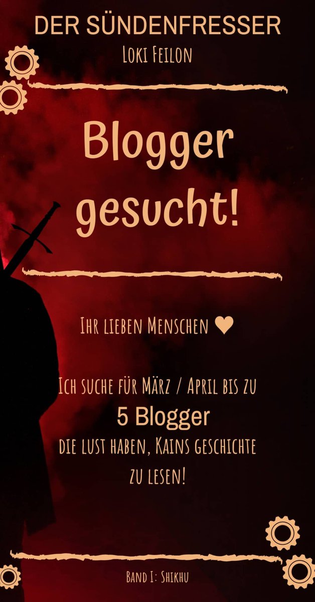 Habt ihr Lust? Dann meldet euch bei mir ♡ Es gibt 5 eBooks die darauf warten, in liebevolle Bloggerhände abgegeben zu werden 😁