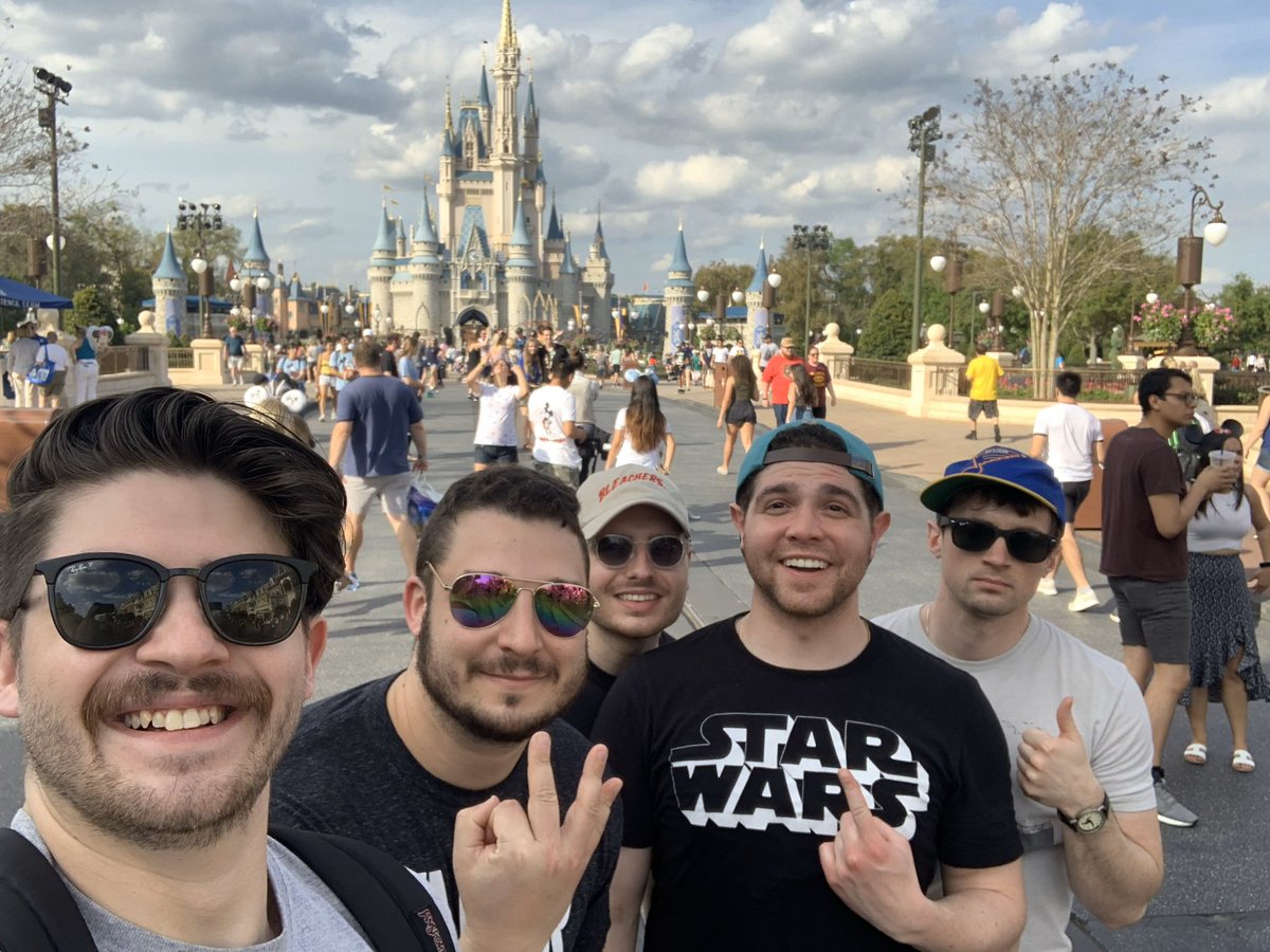 moderntiesmusic's tweet photo. We went to @WaltDisneyWorld yesterday, and it was a blast.

Today we’re showcasing at @TheAPCA national convention with @DegyEnt, which will also be a blast. 

If you’re here, come meet us after our showcase at the Degy Booth!

#theapca #apcanationals https://t.co/HP3ZMrtOju
