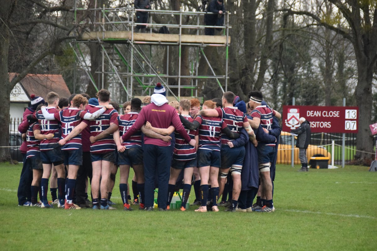 DeanCloseSchool's tweet photo. Dean Close in the lead at half-time against Bishop Wordsworth's. #NatWestCup #DeanCloseRugby #DeanCloseSport @DeanCloseSport https://t.co/Wbb9oZlmz4