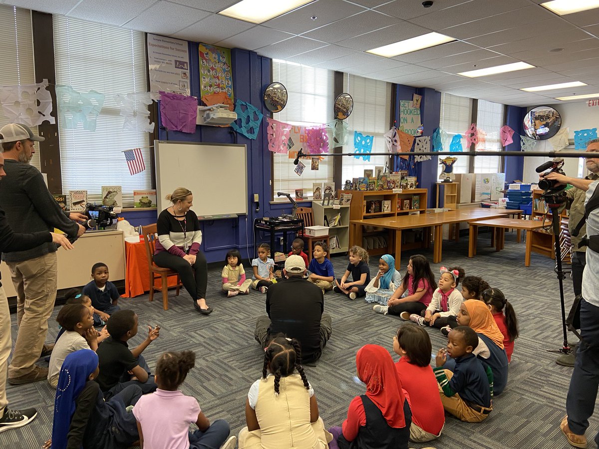 We are <a href="/SempleStars/">Semple Elementary</a> today filming some of their “STARS” doing circles. Awesome students and staff! <a href="/JCPSZone2/">Elementary Zone 2</a>
