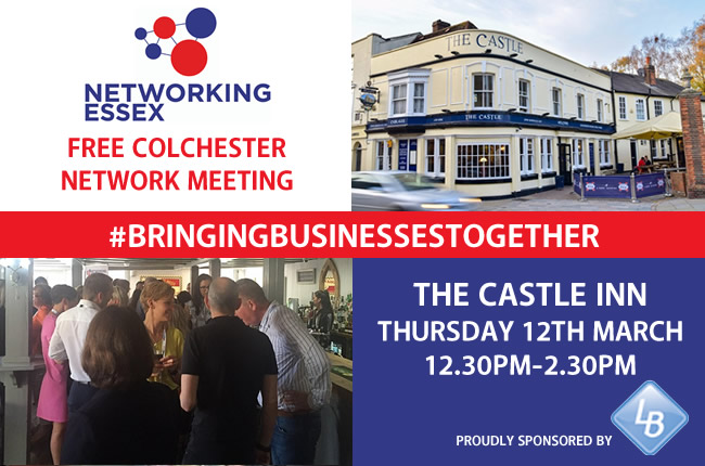 NetworkingEsse1's tweet photo. Our March Free Colchester meeting is Thursday 12th March.  It is proudly sponsored by LB Group. Many have already registered to attend, so should be a great meeting. #BringingBusinessesTogether #LBGroup #NetworkingEssexColchester https://t.co/UJTrtGA0PP https://t.co/sbg63LO6y2
