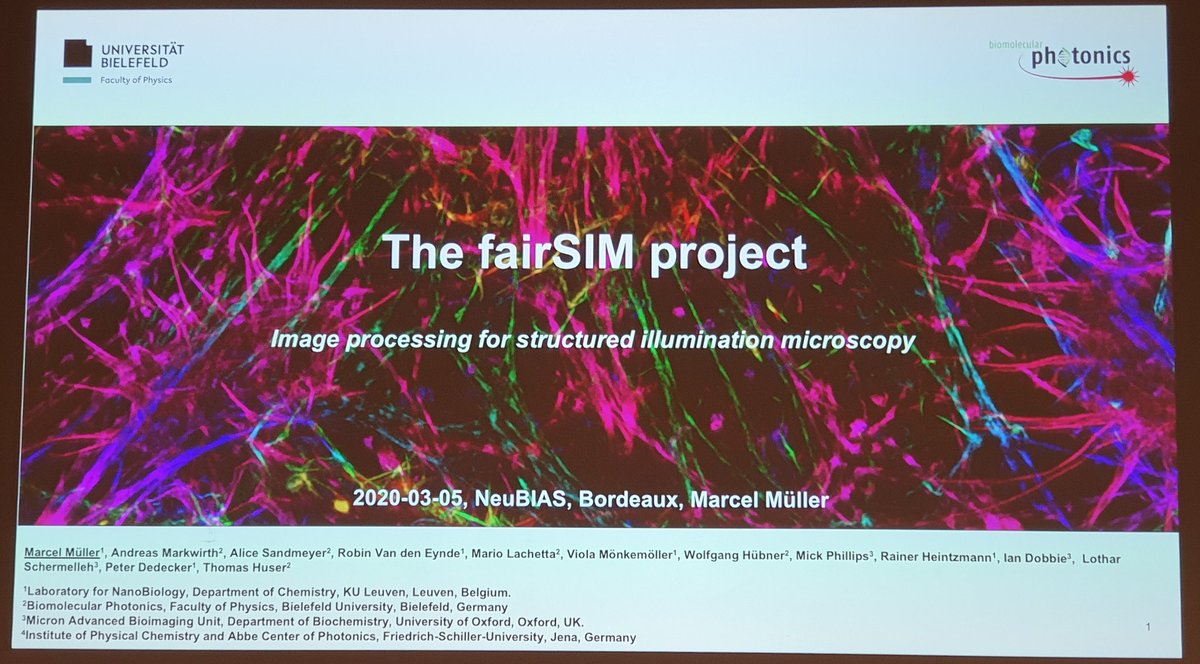 martinjones78's tweet photo. .@mueller_physics presenting the #fairSIM project, starting with where it fits in the pantheon of #SuperResolution methods
https://t.co/BxEj879ZSa
#neubiasBordeaux #Neubias https://t.co/tf77LSjgVt