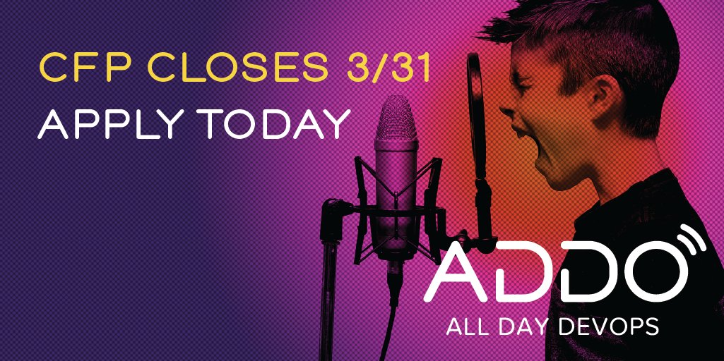 DevSecOpsDays's tweet image. Be one of the 150+ speakers! #ADDO #DevOps #DevSecOpsDays #DevSecOps