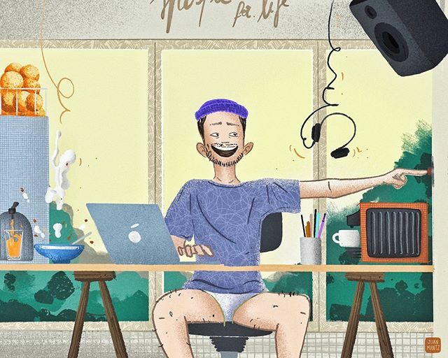 juan_mantz's tweet photo. How to keep motivation up as a freelancer (or in life)🏃🏻‍♂️💻→ Second Illustration for post @nomadista.io blog.⁠
.⁠
Parte del artículo en Español 🇪🇸en @nomadista.io ↓⁠
⁠
🚧A veces es solo un problema de acceso. Quizás tienes todo lo que necesitas p… https://t.co/EIbrWH2FYk https://t.co/ibc2Tr5gl1
