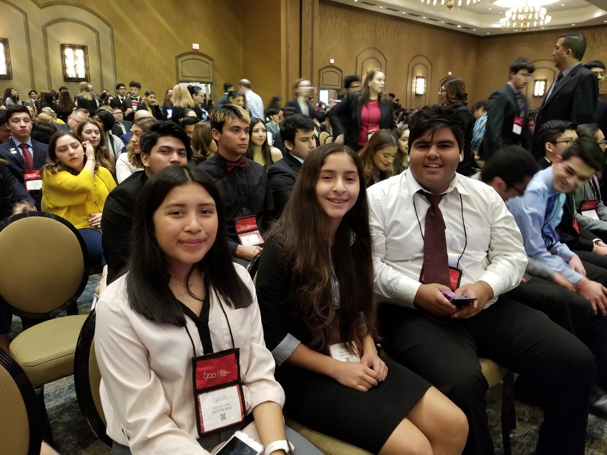 RoweBpa's tweet photo. Here we go! BPA state competition .. https://t.co/uF6GequR8k