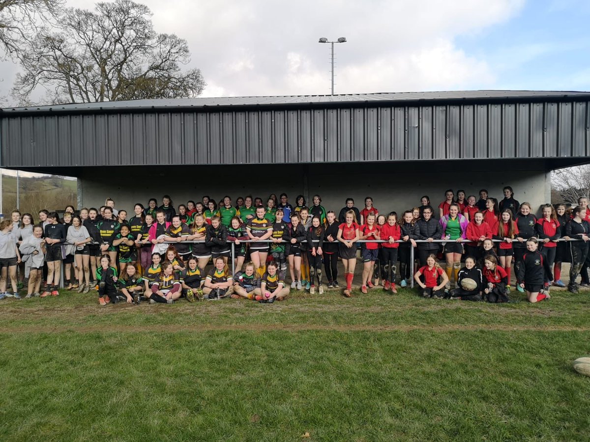 TheCyflePE's tweet photo. A big well done to all of our yr7&amp;8 girls who took part in today’s #RookieRugby festival with Llanidloes HS. Lots of fun and lots of progress made by all. Da iawn pawb 👏👏👏🏉😃 https://t.co/DIpIOJtJl8