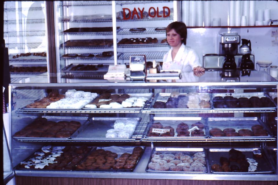 Throwback Thursday!  Donuts at The Dairy Store circa 1977!