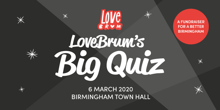 LoveBrumUK's tweet image. One more sleep untill #LoveBrumsBigQuiz🥳

This time tomorrow night, we'll be celebrating our city and raising vital funds to help make Birmingham even better and we cannot wait.

We hope everyone has been revising🤓 #LoveBrumsBigQuiz
