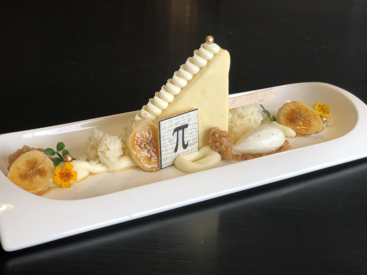 It's National Pi Day and we want in!
Stop by the Gallery Restaurant or Bar any time today and enjoy this delicious Banana Pudding Pie Pop. Vanilla Sponge, White Chocolate Ice Cream and Custard just to name a few ingredients...yum!

#TheBallantyneHotel