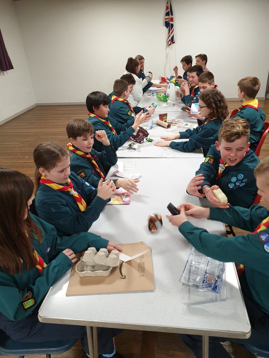 Learning about recycling <a href="/1stBulkington/">1st Bulkington Scout Group</a> <a href="/WarksScouts/">Warwickshire Scouts</a> <a href="/NuneatonScouts/">Nuneaton District Scouts</a> #getoutside #scout