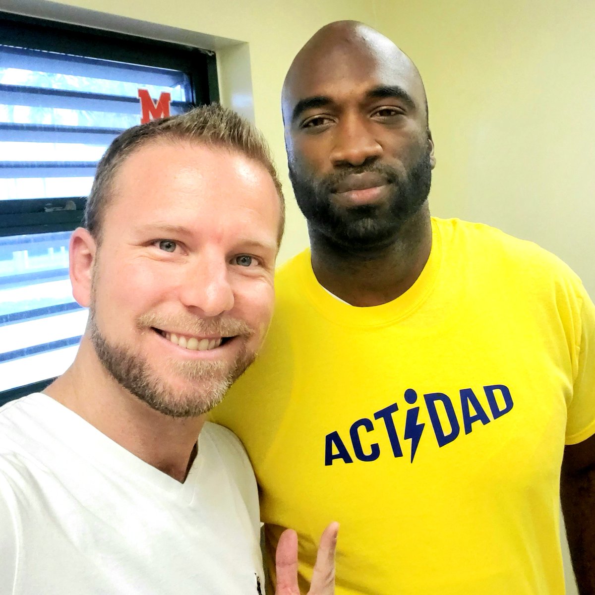Actidad's tweet photo. Just had a great conversation with 9 year #NFL vet @Kevinburnett_2. True #actidad!
#coaching #fatherhood #sports https://t.co/iT72T09Fv1