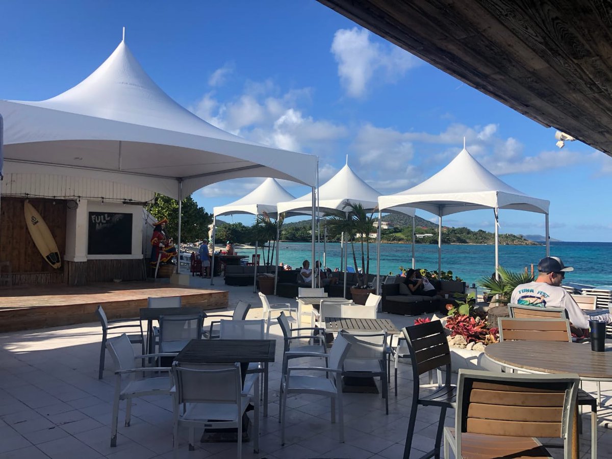 tentnology's tweet photo. Beautiful photos from our friends at Westline Productions in the US Virgin Islands. 

#tentnology #matrixmarquee #highpeak #tent #fabricstructure #eventtent https://t.co/qWaDeRbcqT