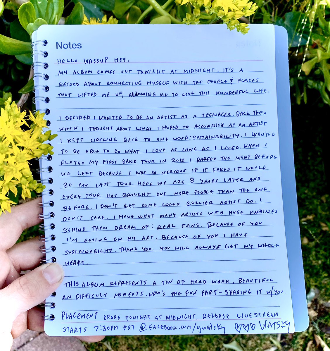 george watsky tweet media