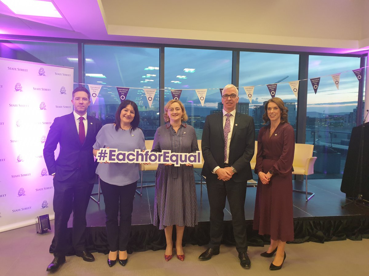 StateStreet's tweet photo. Our State Street Professional Women’s Network in Ireland hosted the 100 Women in Finance network event to celebrate women in technology and finance sectors. #IWD2020 https://t.co/6RqON6S2BT