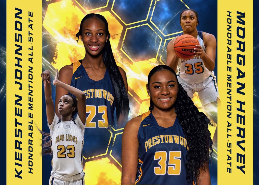 HollyKay2141's tweet photo. CONGRATULATIONS to @kierstenjohnso and @MorganHervey for winning @TAPPSbiz Honorable Mention ALL-STATE!!! We are beyond proud of you Ladies!!! 🏀💙🏀 KJ Season Stats: 10 PPG, 6.2 RPG, 3.7 BPG, Morgan Season Stats: 8.2 PPG, 5.8 RPG, 1.0 APG #ProudofYOUTwo #RecruitPwood https://t.co/1Orq4gYObb