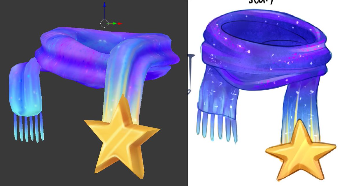 Evilartist On Twitter This Is The Original Concept Art I Sent In For Galaxy Scarf And Cosmo S Top Hat It Was So Hard To Texture These Two As Both Galaxies Required A - purple roblox galaxy shirt