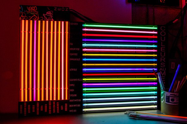 MontrealNeon's tweet photo. A wide range of colors for your Neon Signs.
#montrealneonsigns #signmanufacturer #neons
Une variété de couleurs pour vos néons. https://t.co/WMBIozsl9w