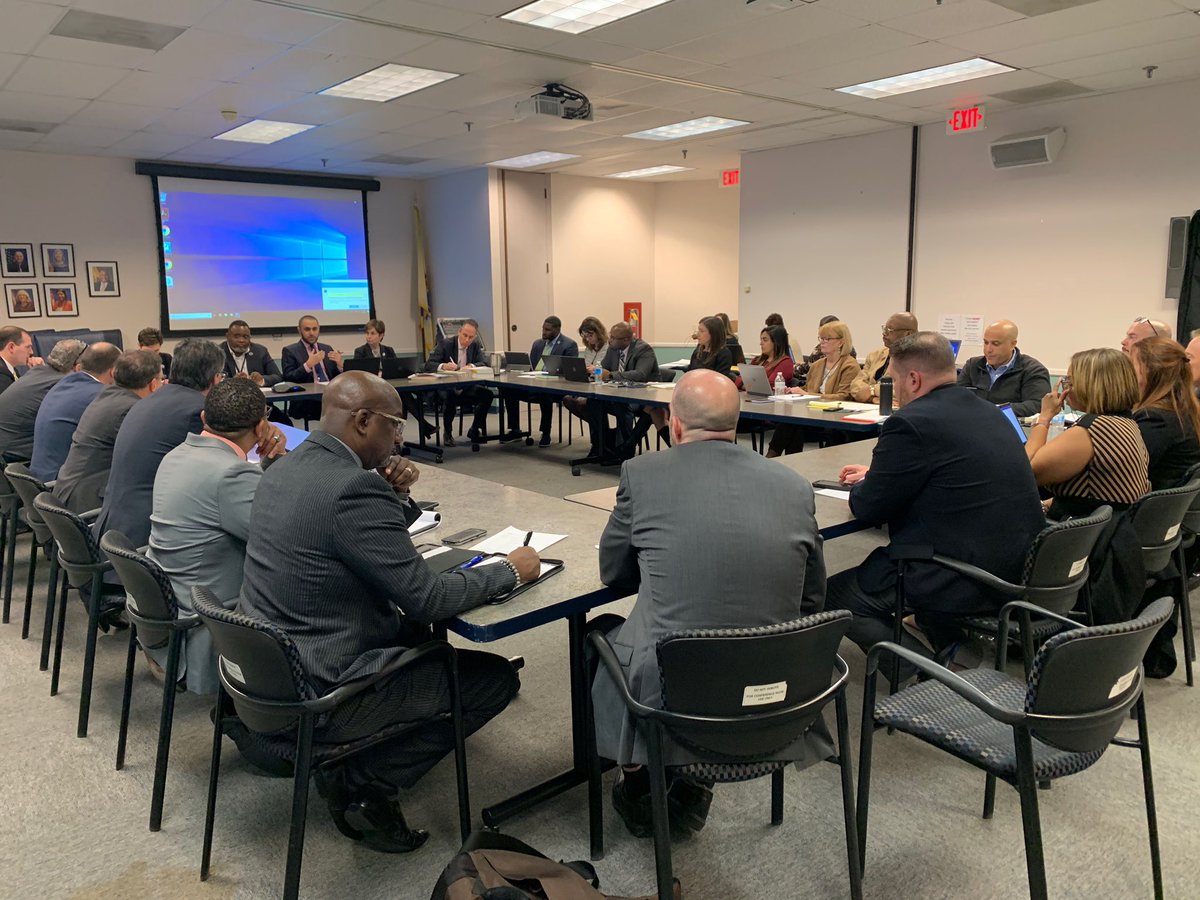 NewJerseyDOE's tweet photo. Today, @DrLRepollet led a superintendent roundtable to facilitate a discussion regarding updates to the COVID-19 guidelines for child care providers and K-12 schools https://t.co/0TOSndK7Yl