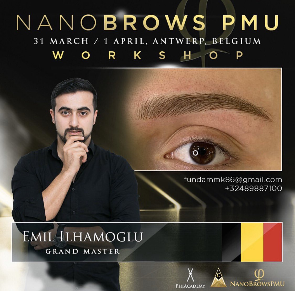 EmilIlhamoglu's tweet photo. #coronawirus #nanobrows #phibrows #phiacademy #iran #belgium https://t.co/0jr31yYuTM